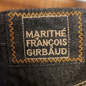 Marithe Francois Girbaud Men's "Brand X" Black Jeans